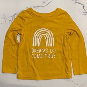 NWOT 3T Yellow Dreams Do Come True